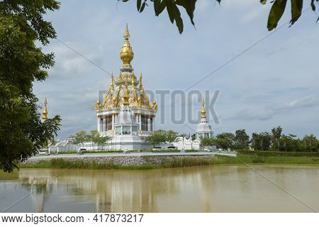 Wat Thung Setthi Temple In Khon Kaen, Thailand.