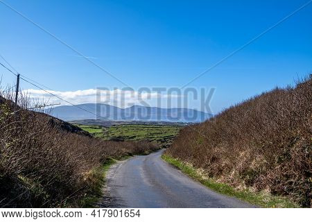 The Road To Rossbeg In County Donegal During Winter - Ireland