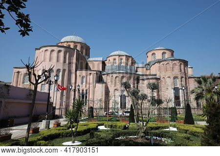 Zeyrek Mosque In Fatih District, Istanbul City, Turkey
