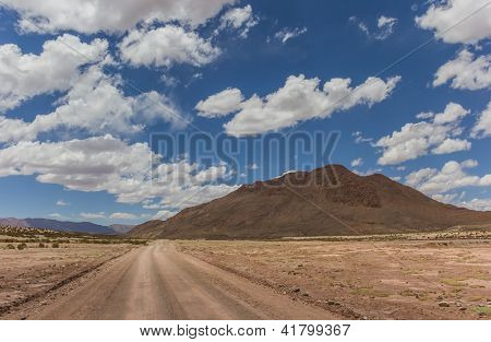 Argentinien-Feldweg