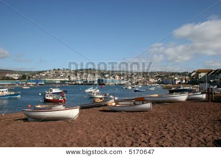 Praia de Teignmouth