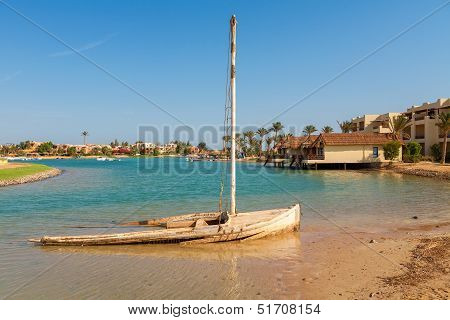 View Of El Gouna. Egypt