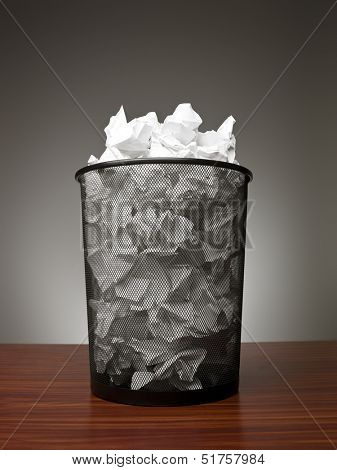 Recycle Bin in an office