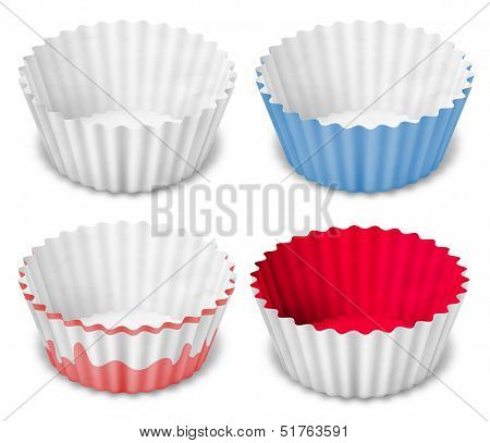 Paper cupcakes