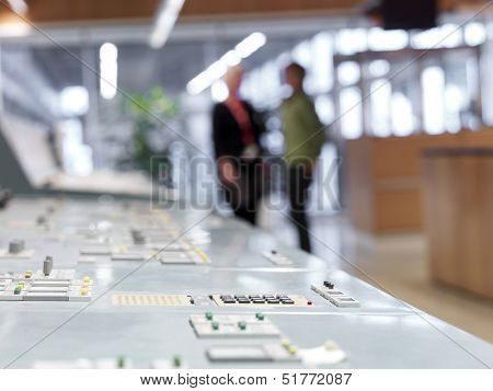 Detail from a Liaison Office with selective focus