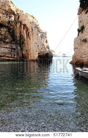 Stiniva Bay In Vis Island