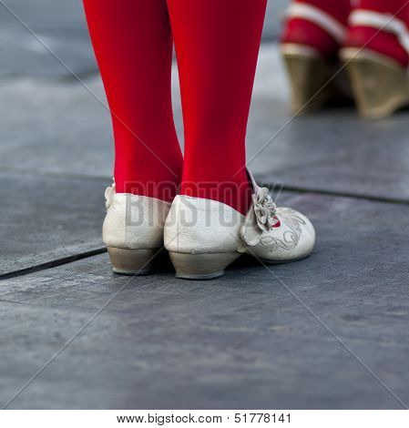 Female Feet In Shoes