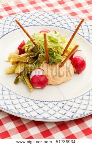 Obatzda  is a Bavarian cheese delicacy