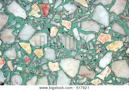 Čip kamennou podlahu