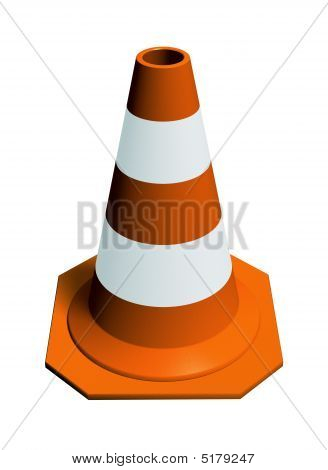 Dopravní kužel oranžová