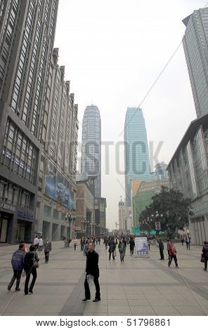 Downtown Chongqing