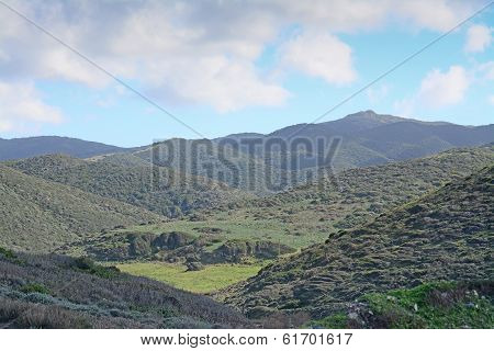 Argentiera Hills
