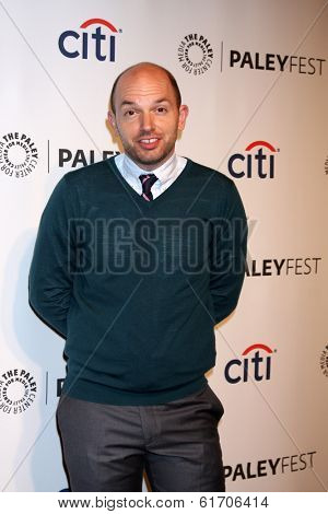LOS ANGELES - MAR 16:  Paul Scheer at the PaleyFEST - 