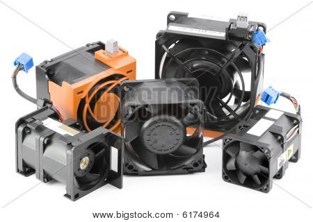 Vários ventiladores