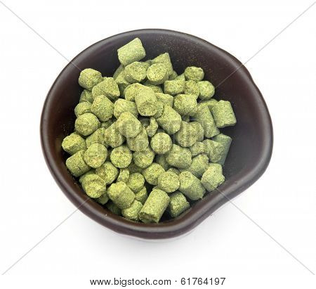 pellets of hops
