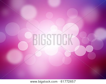 Blue Festive Christmas Elegant Abstract Background With Bokeh