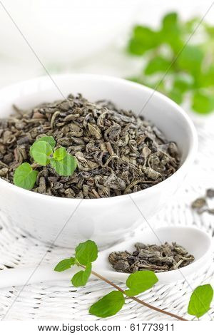 Tea with mint