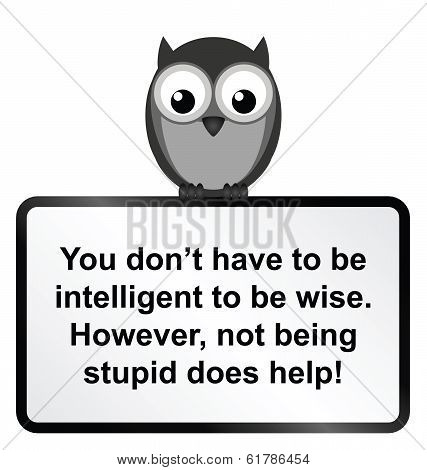 Being wise