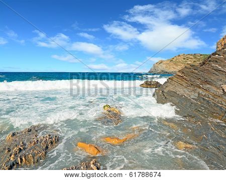 Rocks And Waves