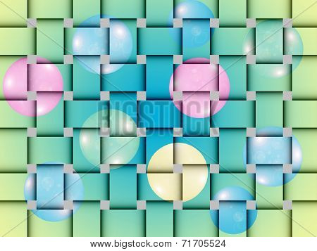Basketwork pattern.