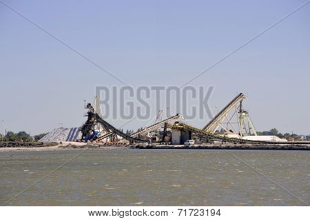 Site Operating Sea Salt Saline Aigues-mortes