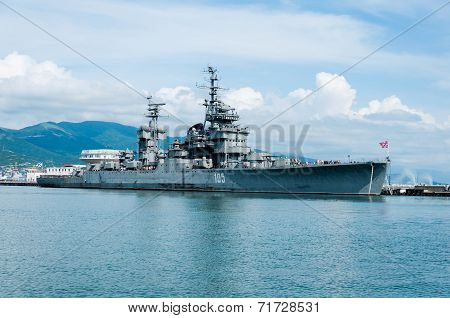Novorossiysk, Russia - 24.05.2015. Cruiser 