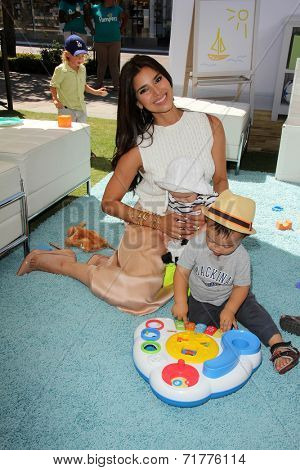 LOS ANGELES - SEP 9:  Roselyn Sanchez at the Pampers Event at The Grove on September 9, 2014 in Los Angeles, CA