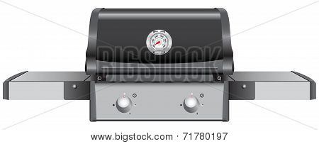 Table Grill With Temperature Indicator