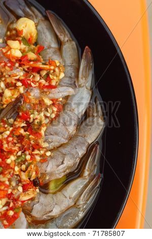 Fresh Spicy  Lime Shrimp - Asia Food