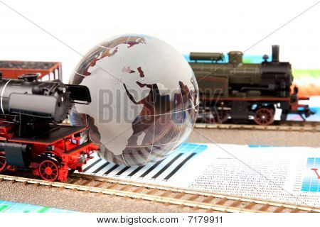 โมเดลรถไฟเก่า