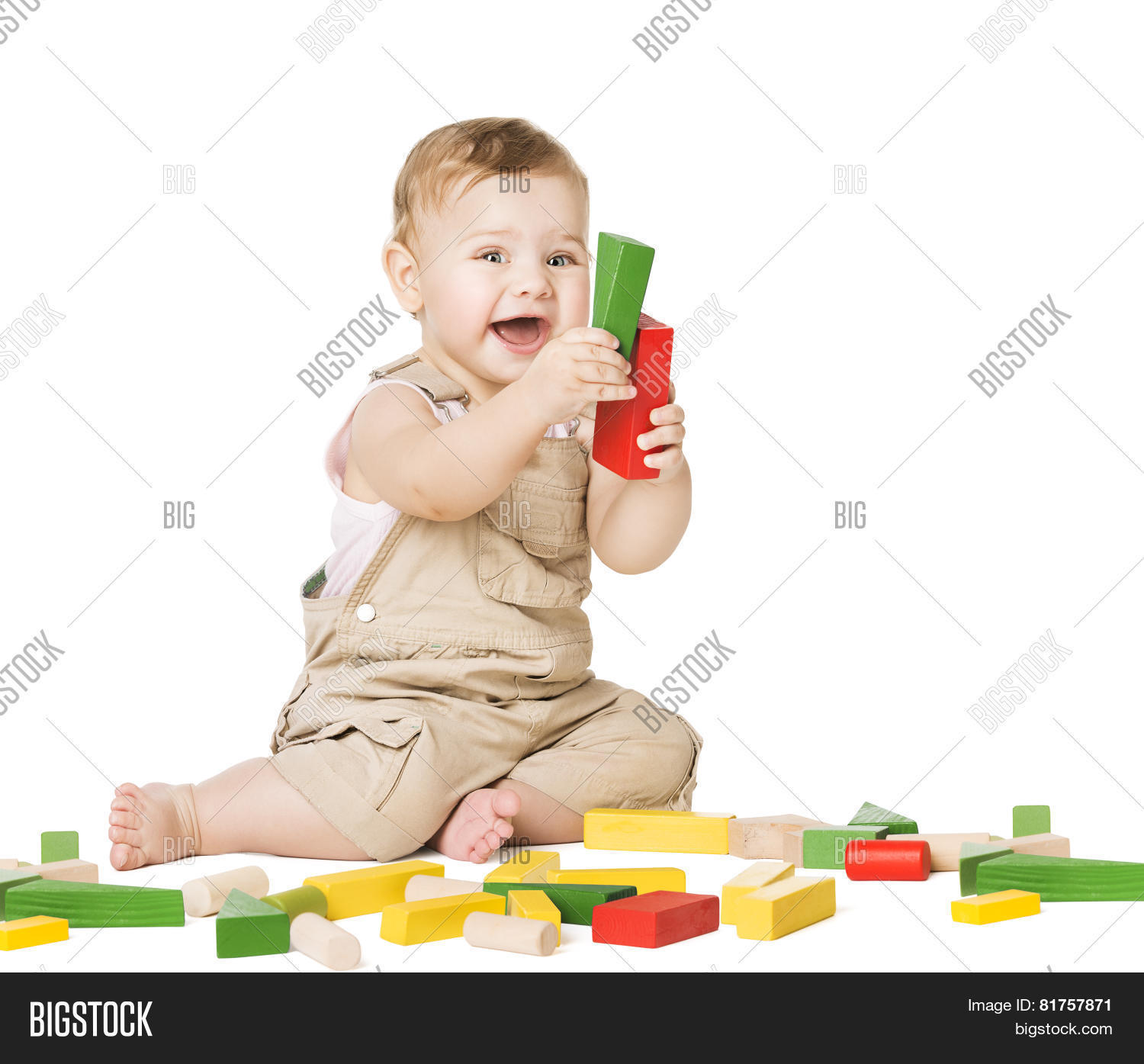 Child Playing Toys Image & Photo (Free Trial) Bigstock