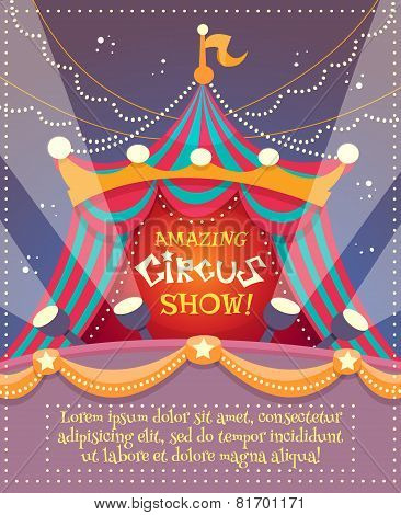 Circus Vintage Poster