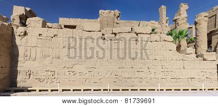 The Karnak Temple , Luxor, Egypt.
