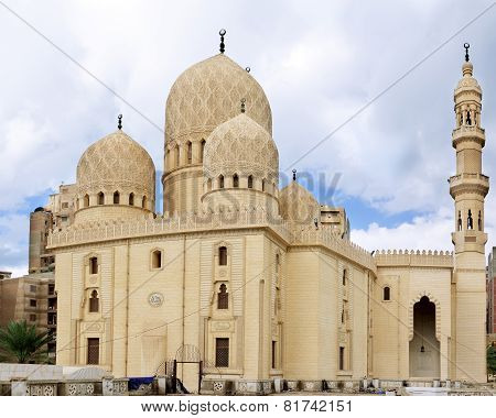 Mosque Of Abu El Abbas Masjid, Alexandria, Egypt.
