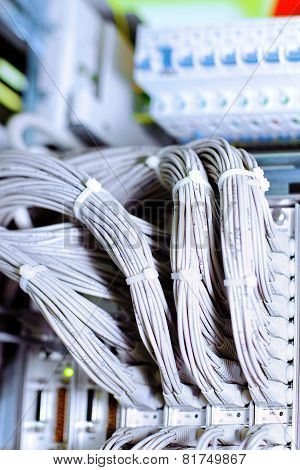 Telecommunication in a datacenter.