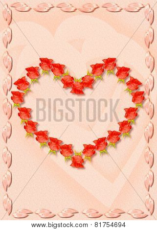 Postcard St. Valentine Day