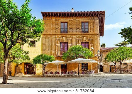 BARCELONA, SPAIN - SEPT  02, 2014: Beautiful landscape of the urban view Barcelona