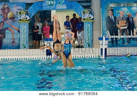 Milan, January 10: Syncro Team  Bpm Sport Management Performing Competes Free Combination During The