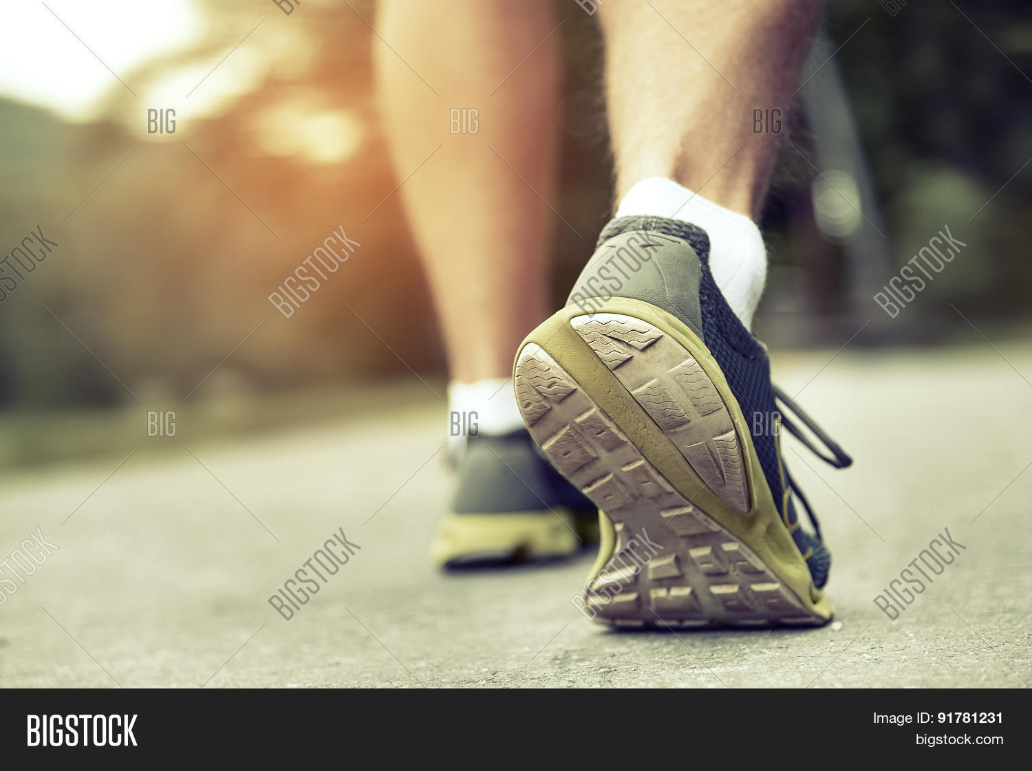 Athlete Runner Feet Image & Photo (Free Trial) Bigstock