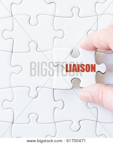 Last Puzzle Piece With Word Liaison