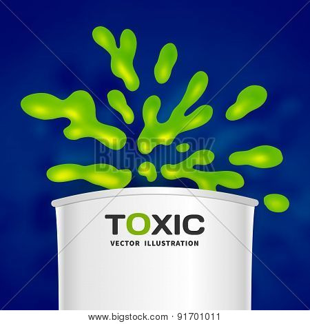 Abstract toxic vector color splash background paint fluid colorful ink splatters. Isolated creative