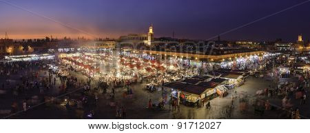 Sunset Over Marrakesh