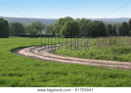 Spring Rural Landcsape