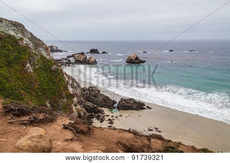 California Coastline Near Big Sur