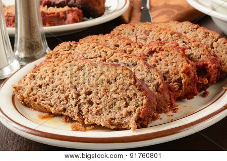 Sliced Meatloaf