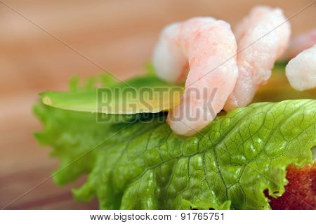 Sandwich  With Shrimps