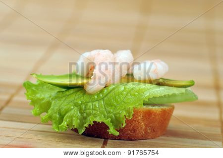 Sandwich  With Shrimps