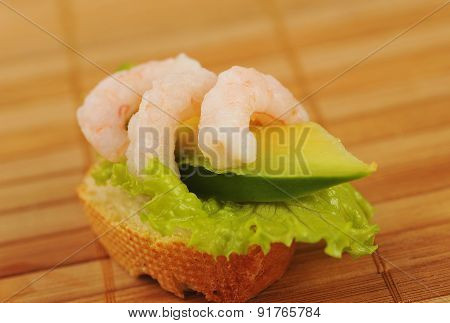 Sandwich  With Shrimps