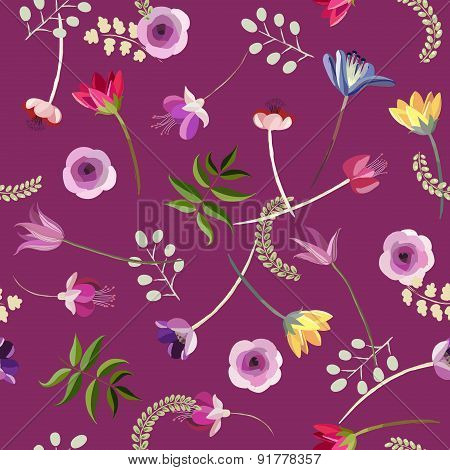 Seamless floral pattern