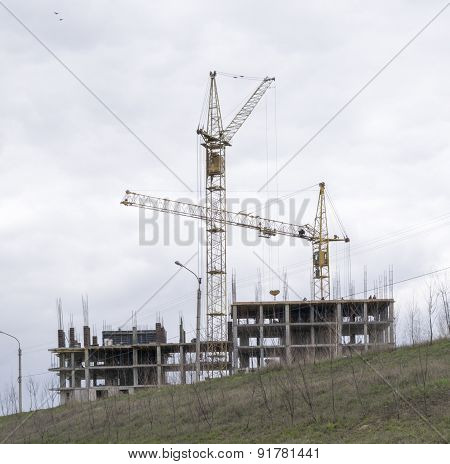 Construction Of A New High-rise Building